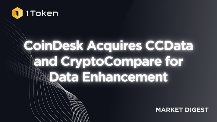 CoinDesk Acquires CCData and CryptoCompare for Data Enhancement