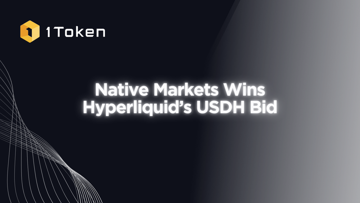 Native Markets Wins Hyperliquid’s USDH Bid