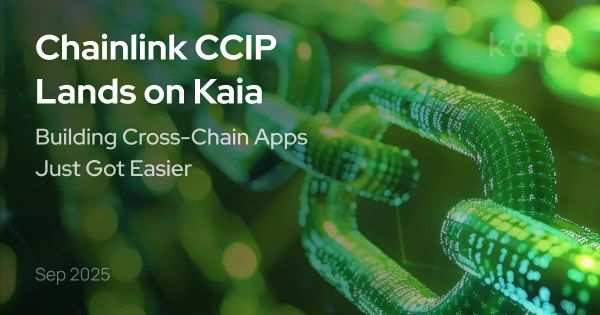 Chainlink CCIP Lands on Kaia