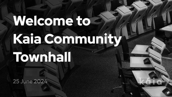 Welcome to Kaia Community Townhall!