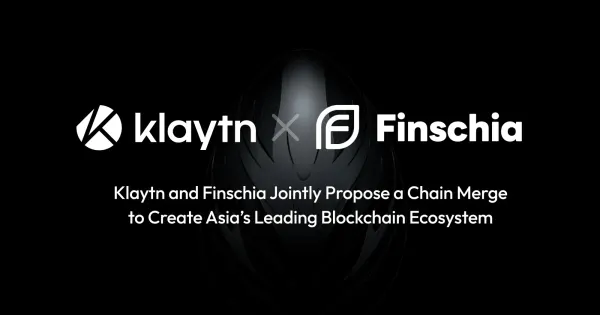 Klaytn and Finschia Jointly Propose a Chain Merge to Create Asia’s Leading Blockchain Ecosystem