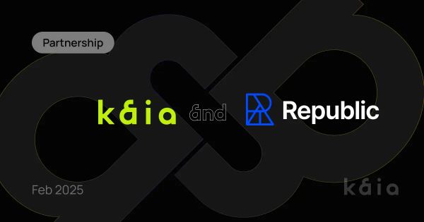 Kaia Partners with Republic to Engineer Economies for the Next Wave of Mass Adoption