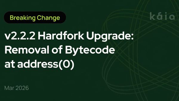 [Breaking Change] v2.2.2 Hardfork Upgrade: Removal of Bytecode at address(0)