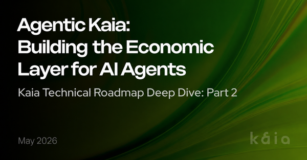 Agentic Kaia: Building the Economic Layer for AI Agents