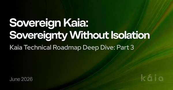 Sovereign Kaia: Sovereignty Without Isolation