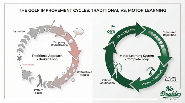 Why Golf Improvement Is a Learning Problem, Not a Swing Problem
