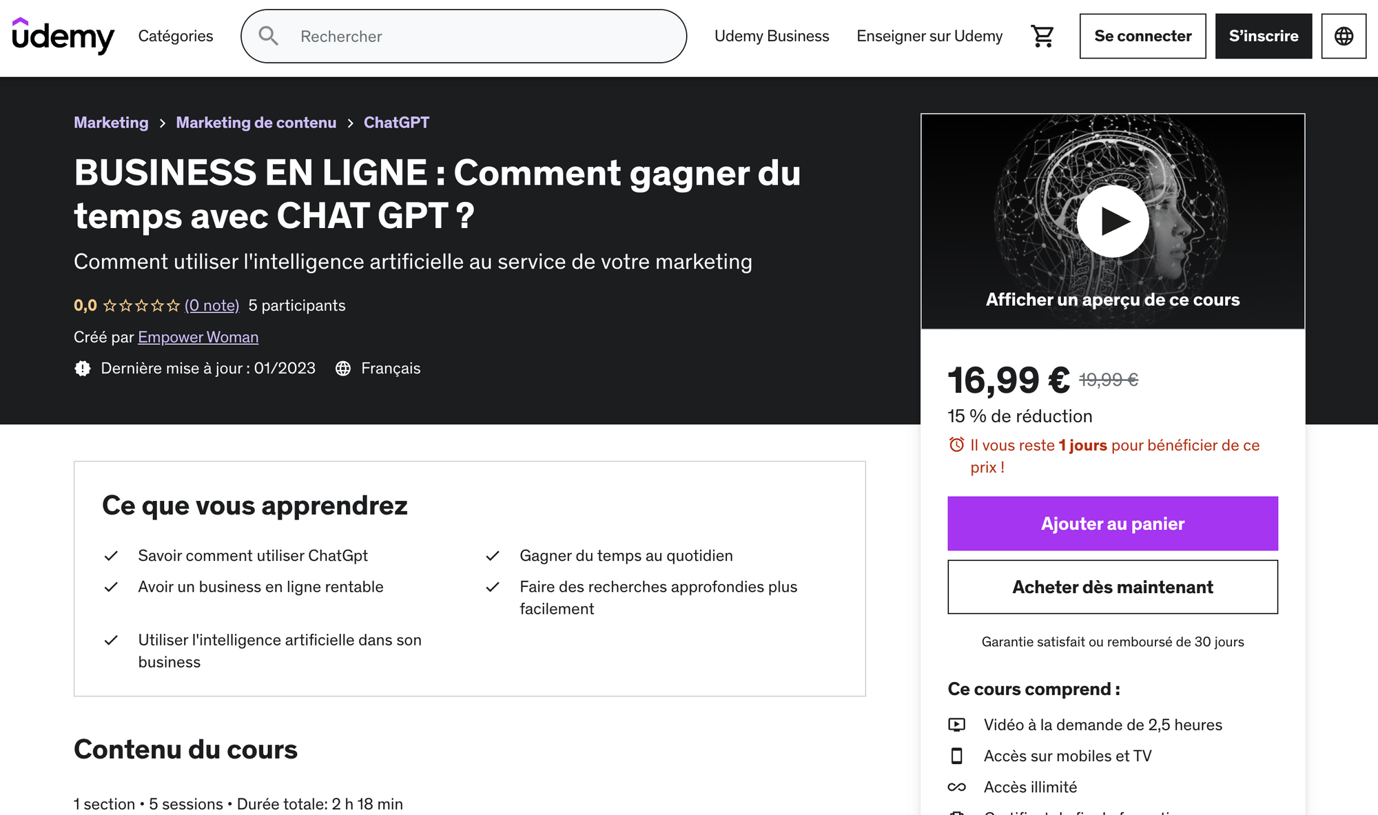 Comment gagner du temps avec CHAT GPT ?