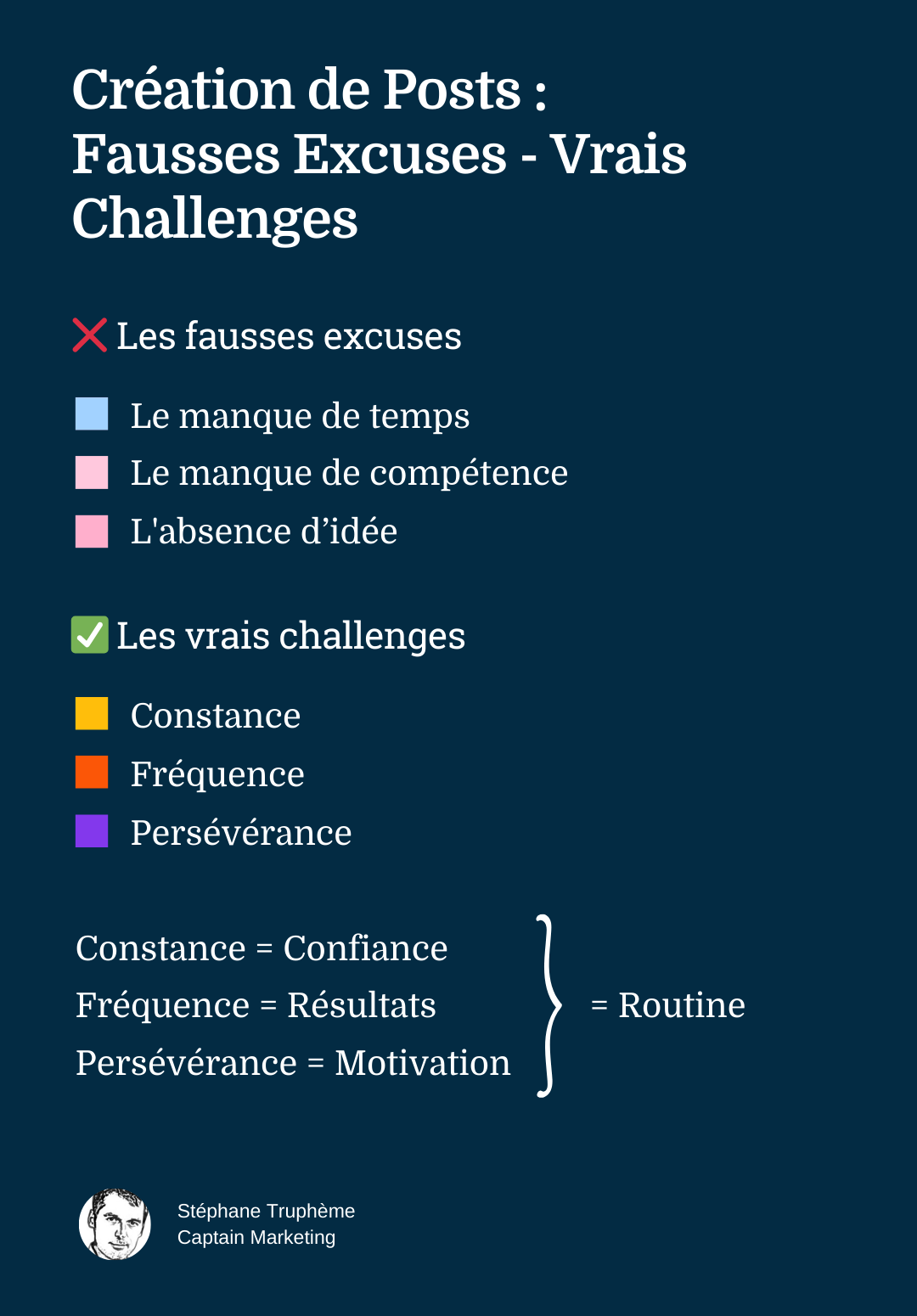 Création de contenu : fausses excuses, vrais challenges