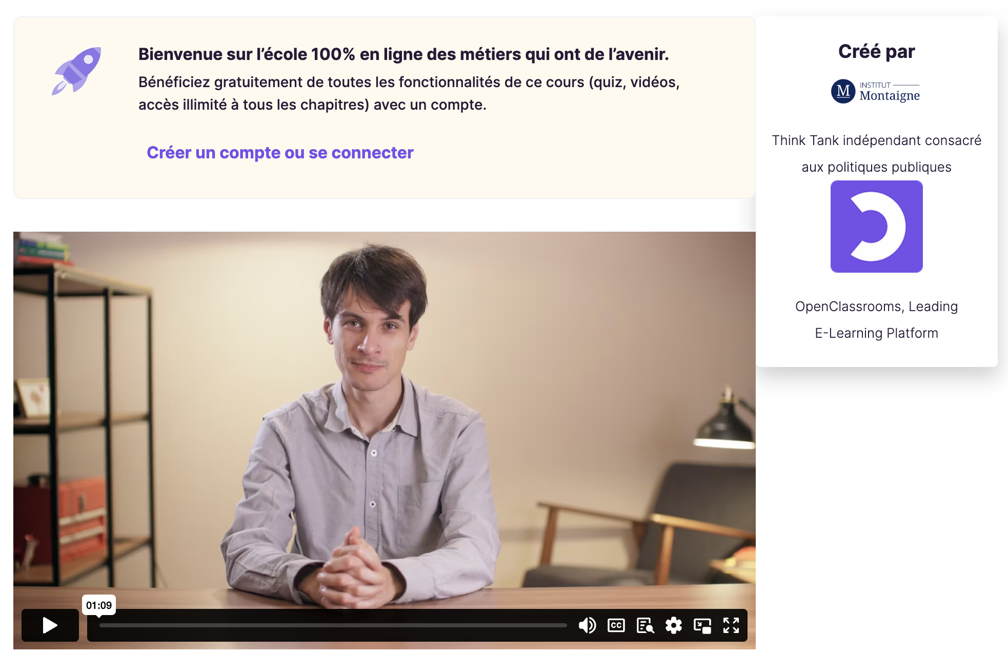 Formation IA de l'Institut Montaigne