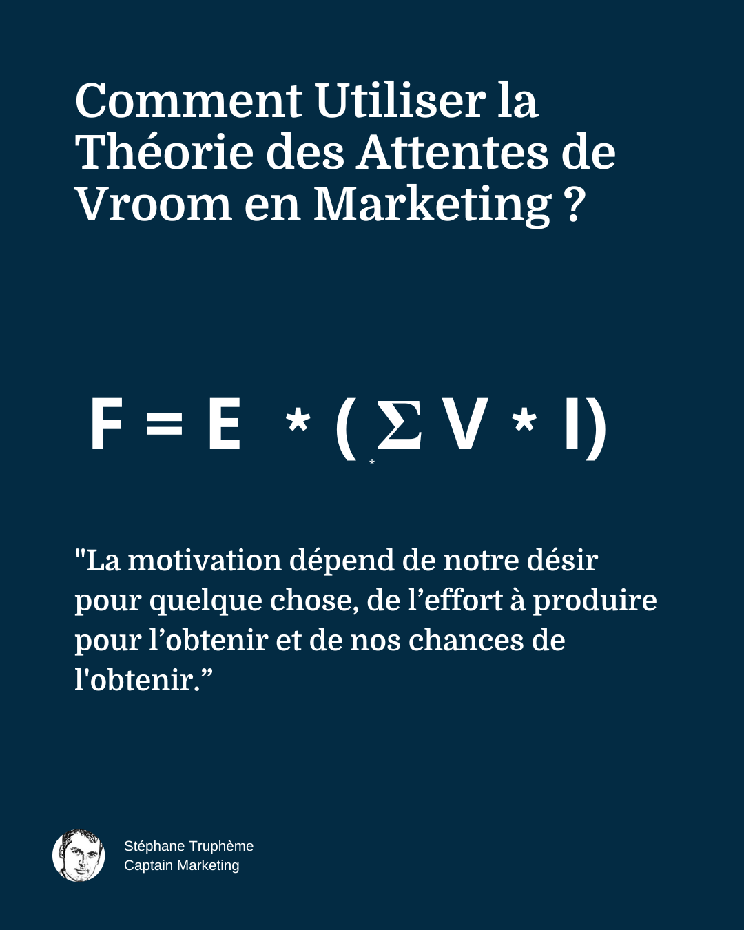 Comment utiliser la théorie des attentes de Vroom en Marketing ?