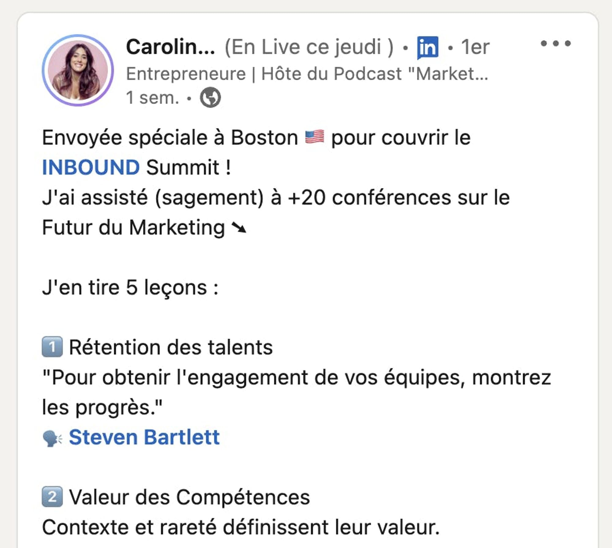 Influenceur B2B