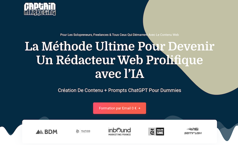 Lead Magnet : formation par email