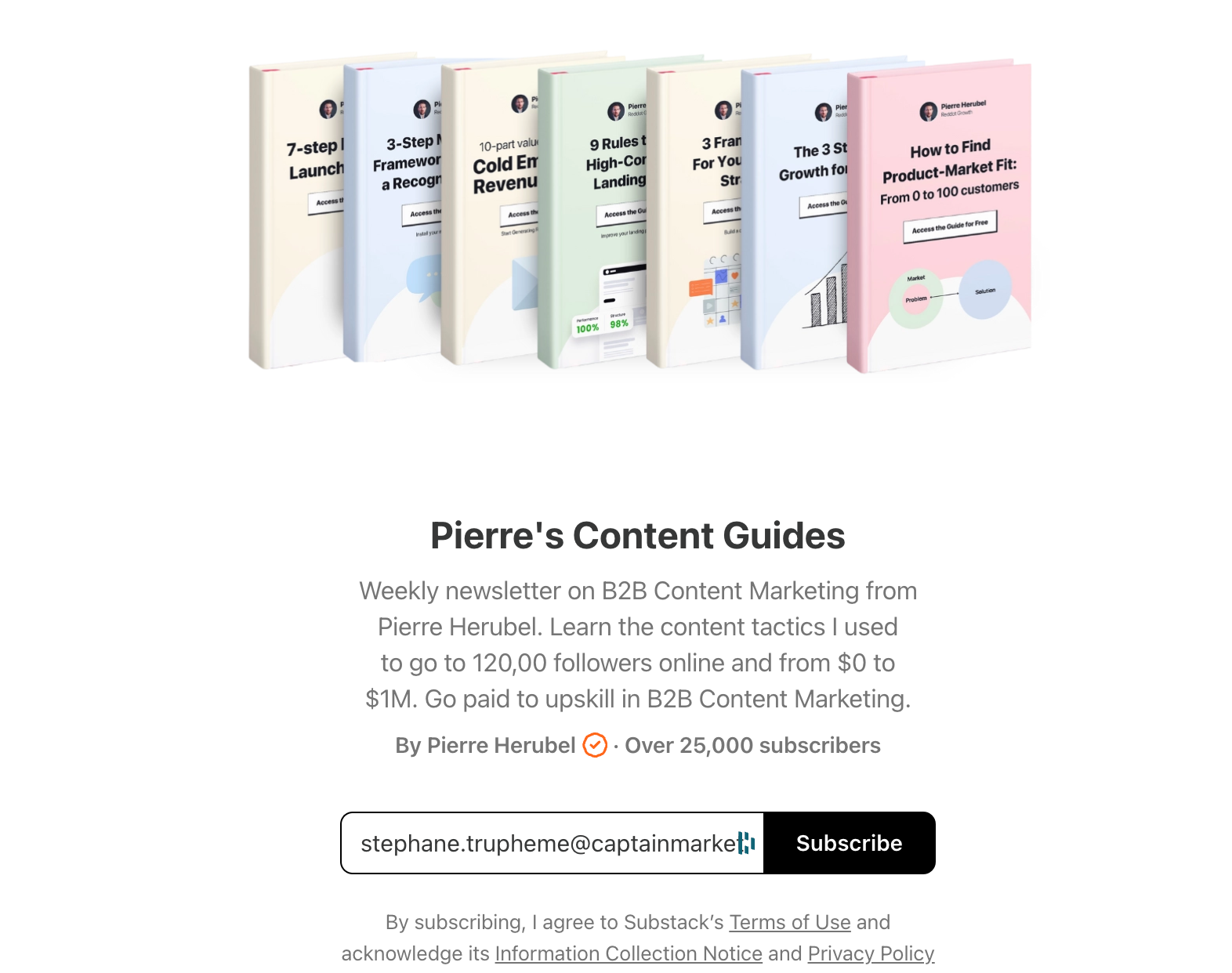 Pierre's Content Guides par Pierre Herubel