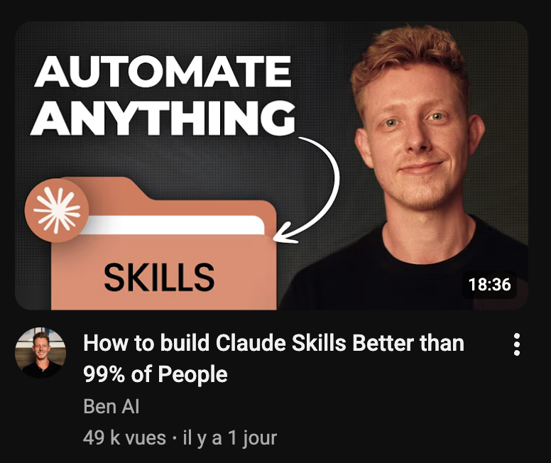 Exemple de contenu qui conduit au FOMO IA