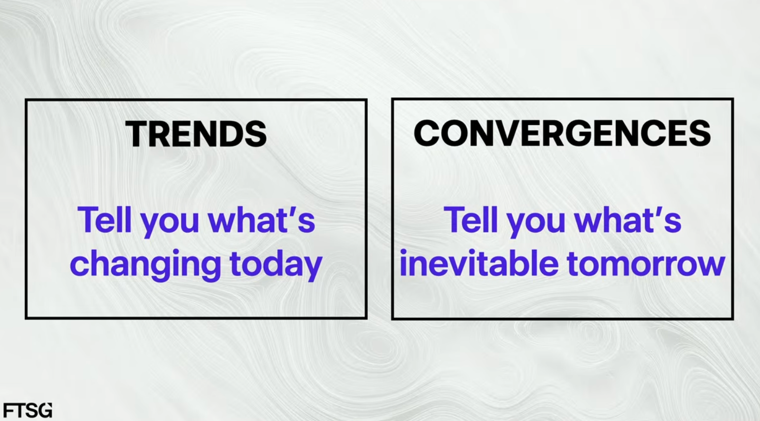 Les convergences disent ce qui va devenir incontournable demain