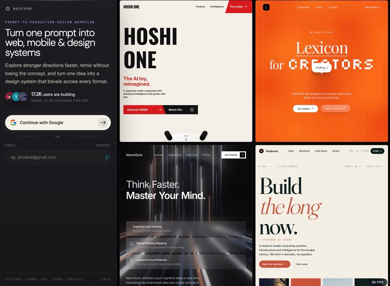 Neuform