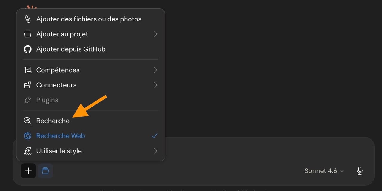 Recherche approfondie sur Claude