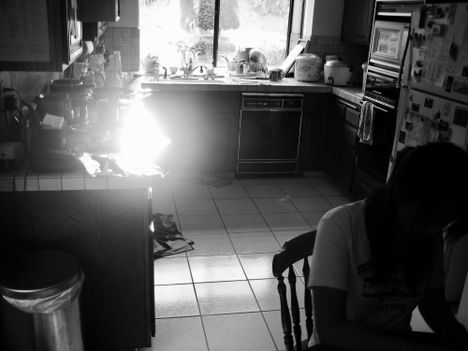 Kitchen reflection