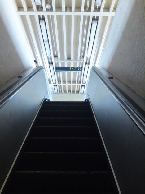 BART escalator
