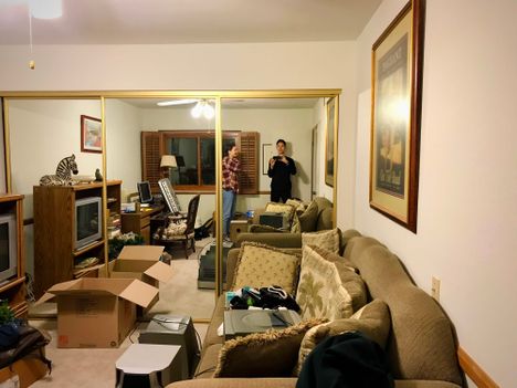 Moving out