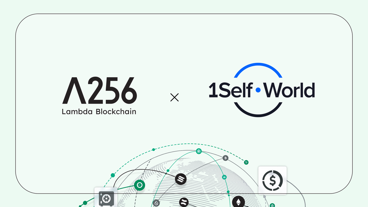 Lambda256 and 1self World to Jointly Develop On-Chain Data Solutions for Financial Institutions