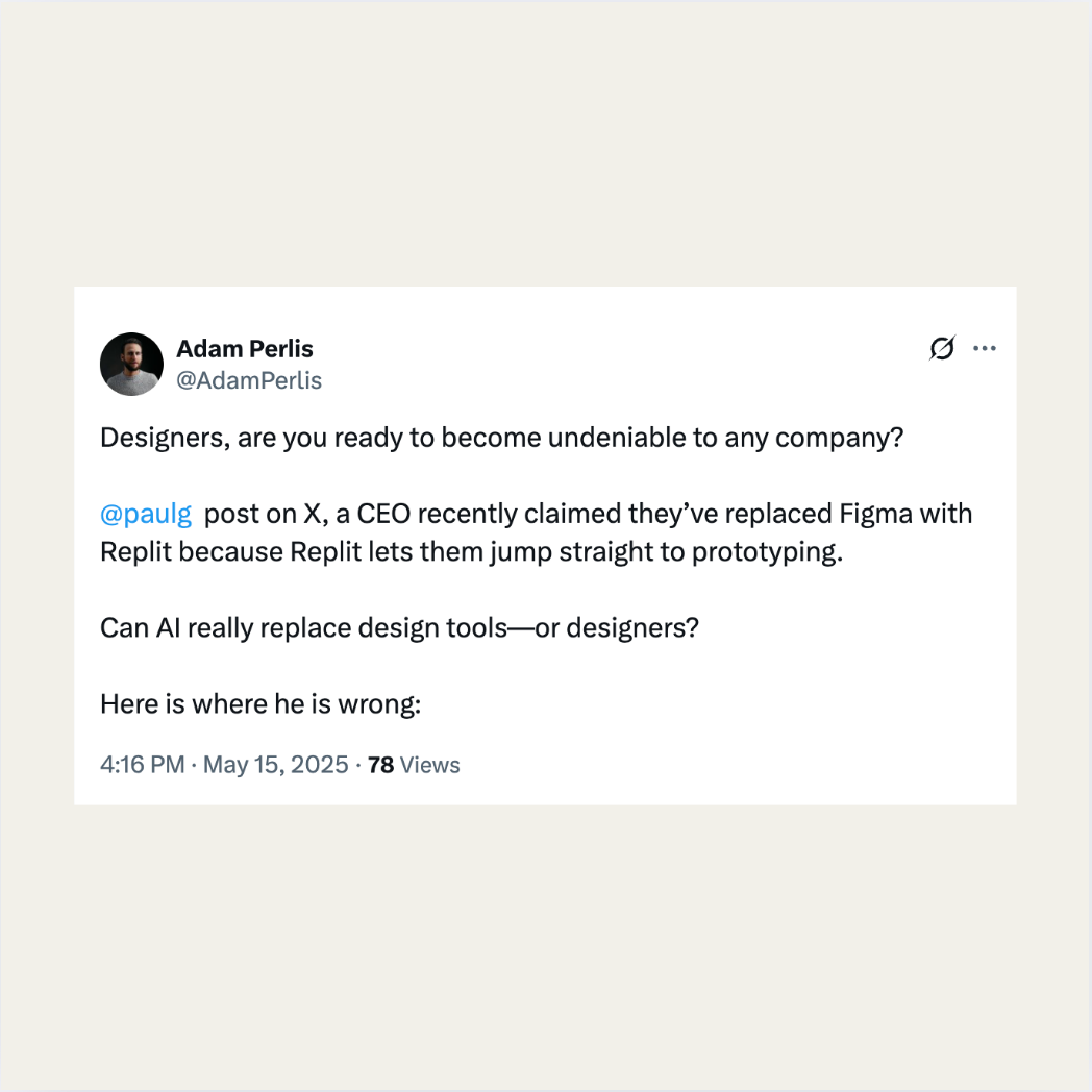 Designers, are you ready to become undeniable to any company?