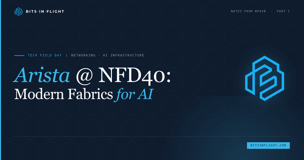 Arista @ NFD40: Modern Fabrics for AI