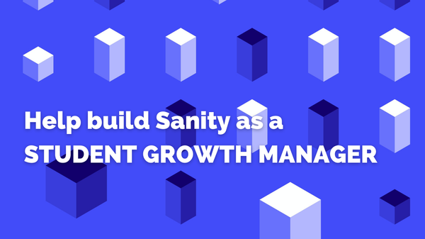 🚨 Paid project alert: Help me grow Sanity's reach in the student community