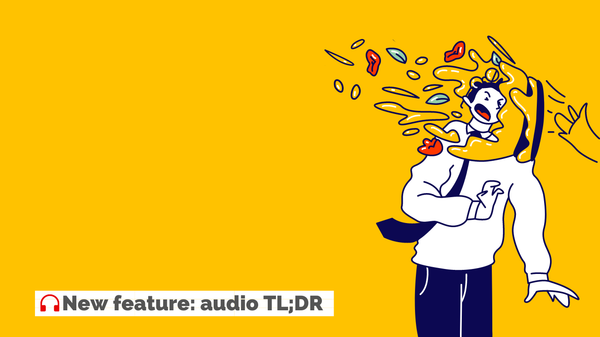 Cartoon showing a person with cake splashed all over their face.