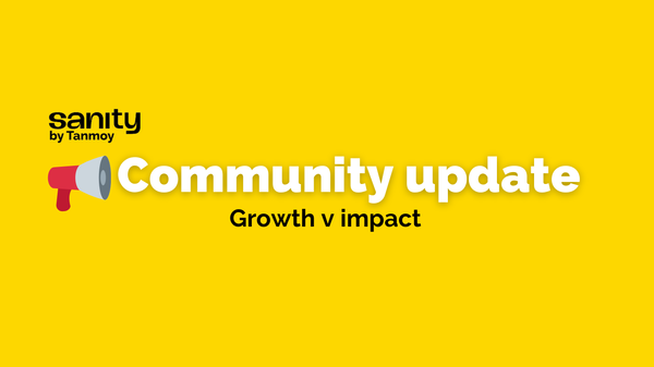 UPDATE: Why I turned down a funding offer for Sanity