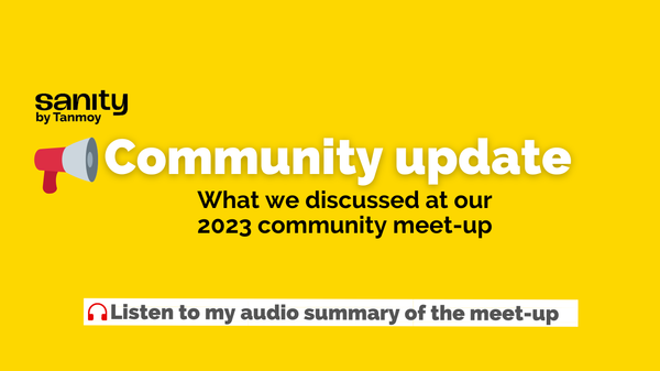 🎧 Don't apologise for resting, and other notes from a blockbuster meet-up