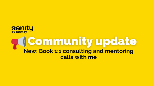 Launching 1:1 calls with me