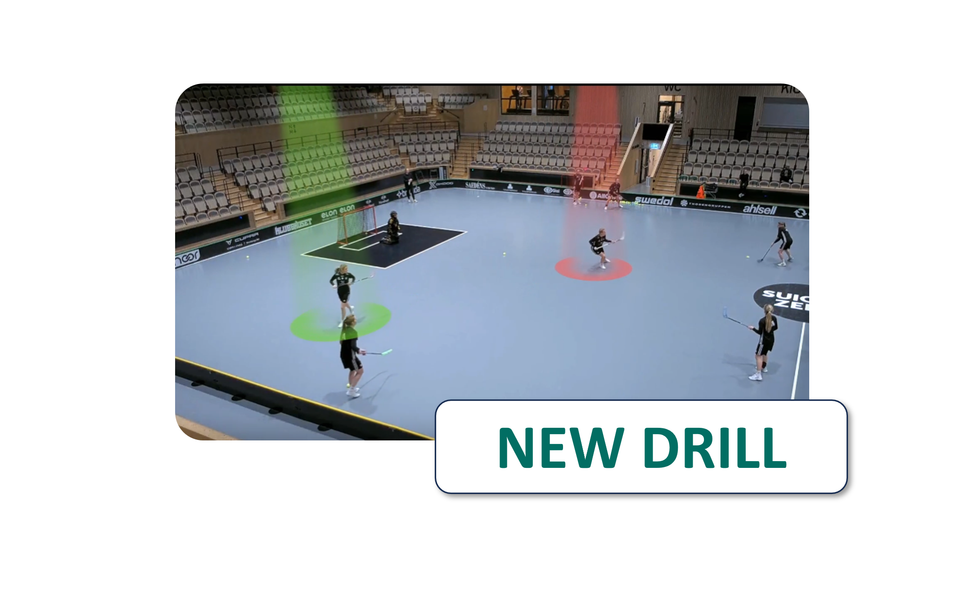 East-West Shooting Drill with Two Static Passing Players