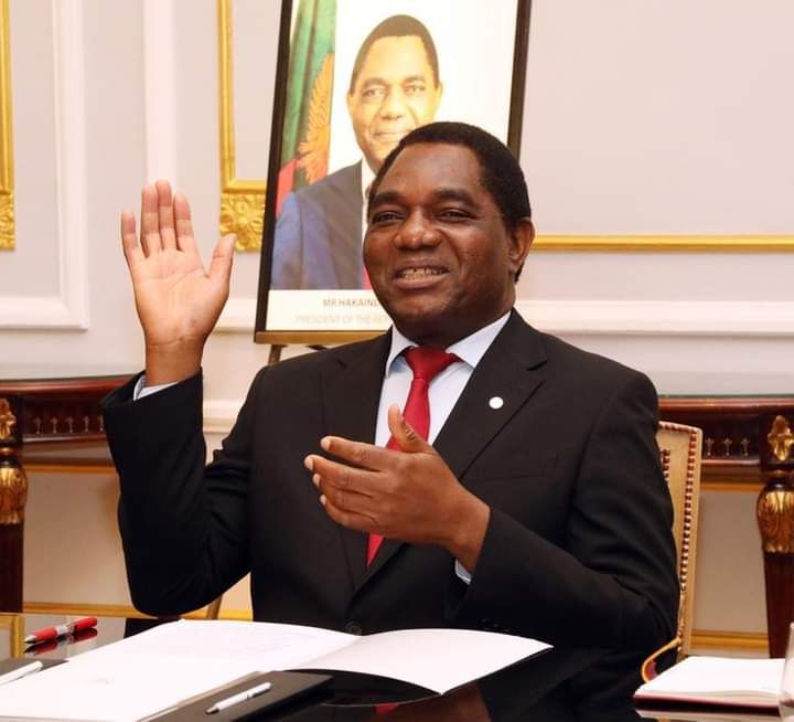 HAPPY SUNDAY FROM THE PRESIDENT Hakainde Hichilema
