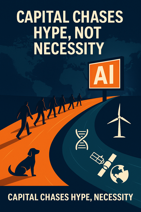 Capital Chases Hype, Not Necessity