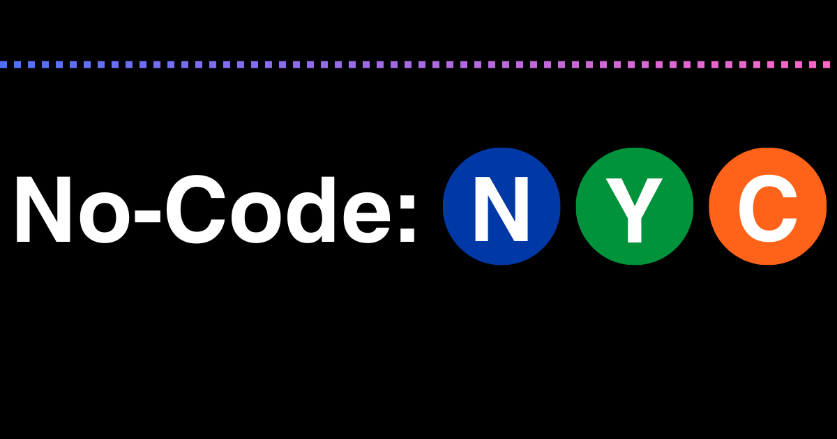 No-Code: NYC
