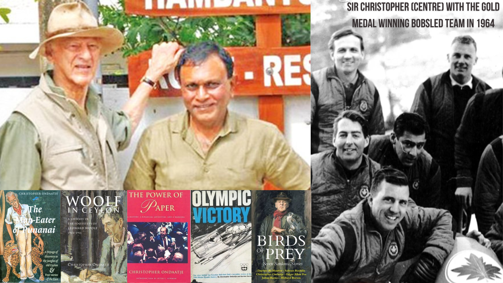 The Ceylon-Born Author Who Sled For Canada!