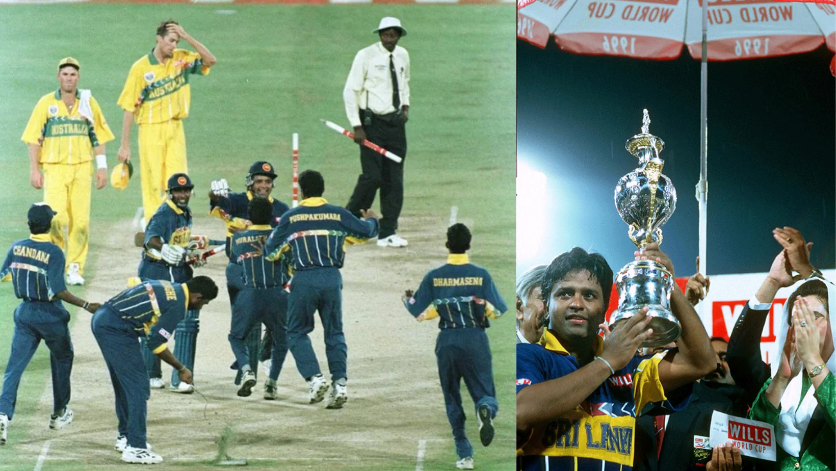 "That's it, all the way to the boundary for four!"