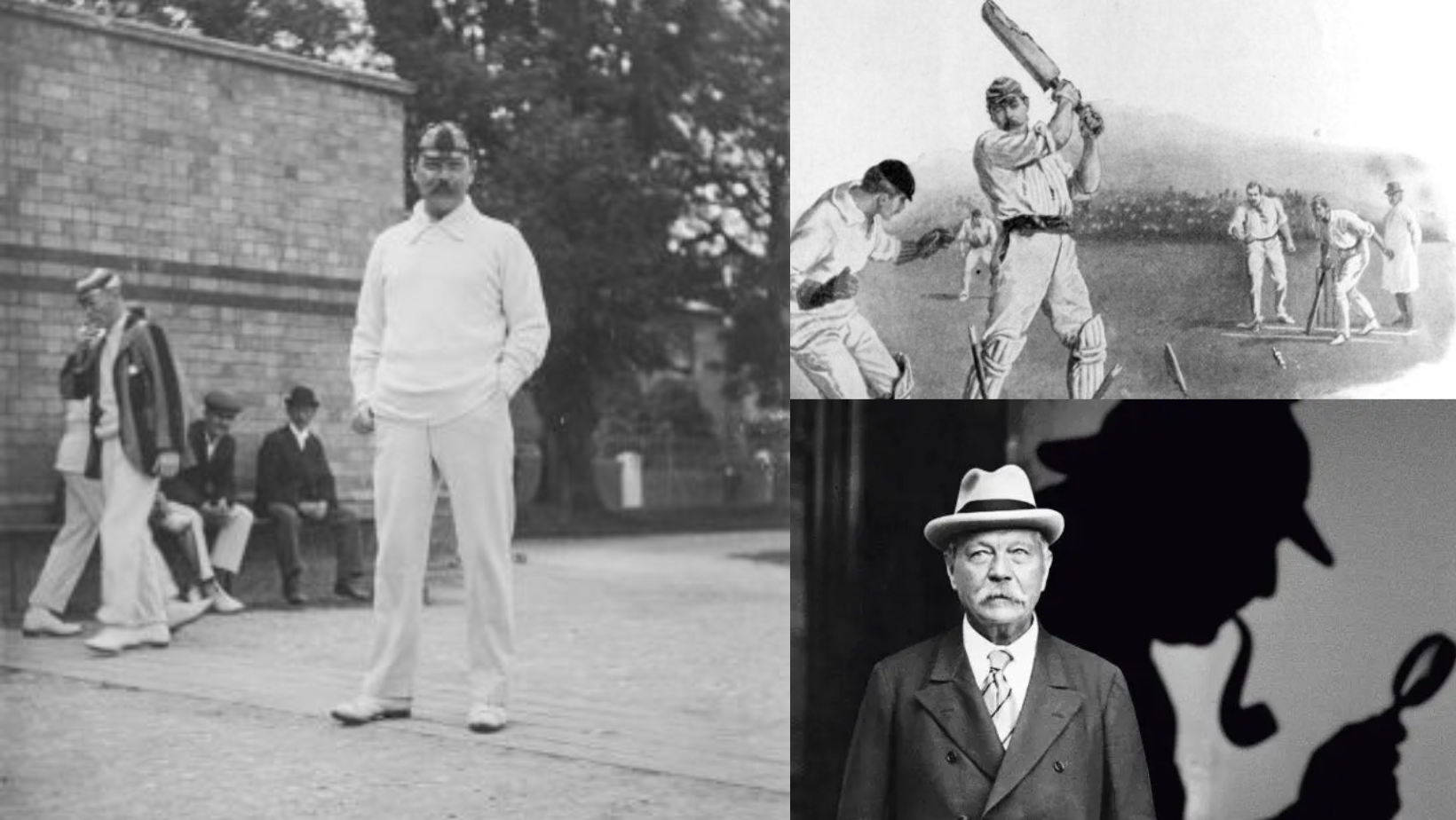Sir Arthur - The Author And First Class Cricketer
