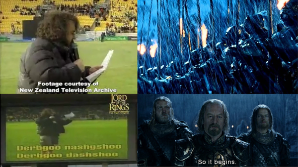 Battle of Helm's Deep Recording at Wellington