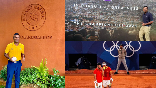 Anjana, A Familiar Face At The Grand Slams!