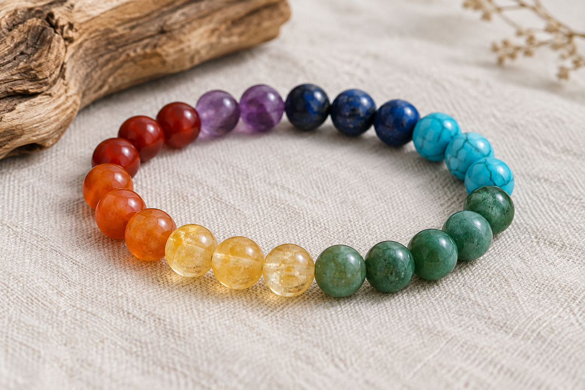 Bracelet 7 chakras : signification, pierres et conseils pour le choisir