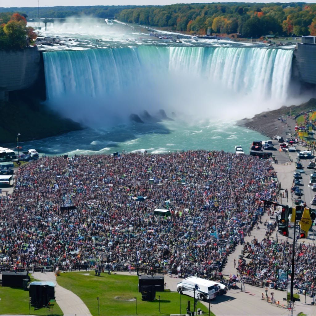 Concert Aims to Ease Niagara Falls Tourist Traffic Post-Eclipse