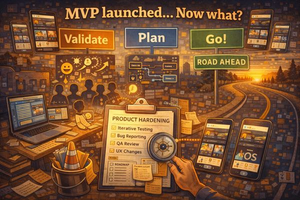 MVP launched… now what?