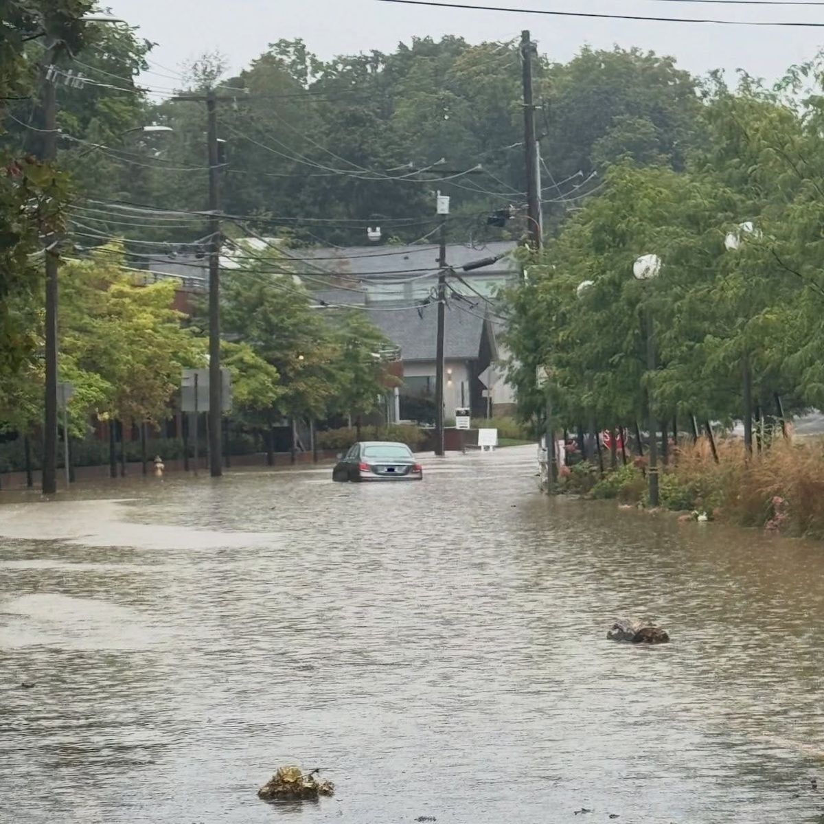Storm Dumps 6+ Inches of Rain Across Lower Fairfield County