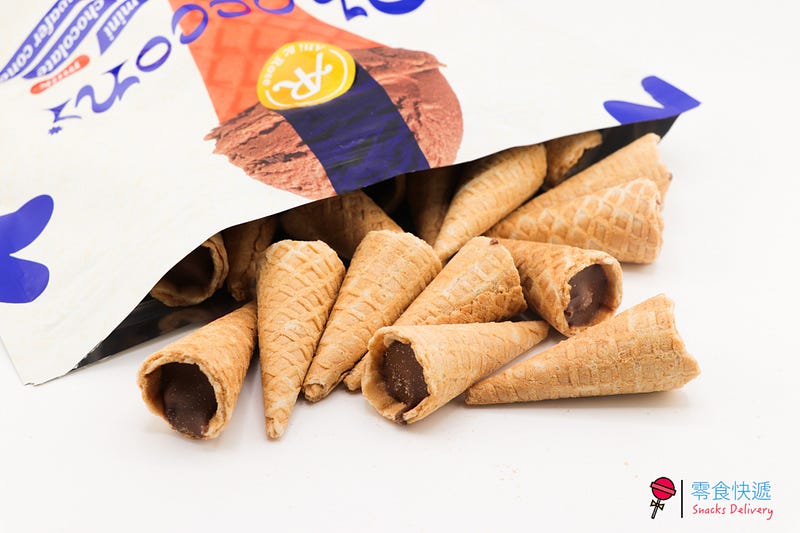 Costco 好市多零食 🍦 A&R 牛奶巧克力迷你甜筒餅乾,藏在底層的美味!
