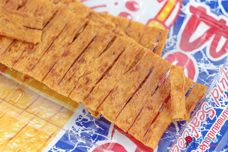 讓嘴跟手都停不下來🦑泰國超人氣Bento魷魚片