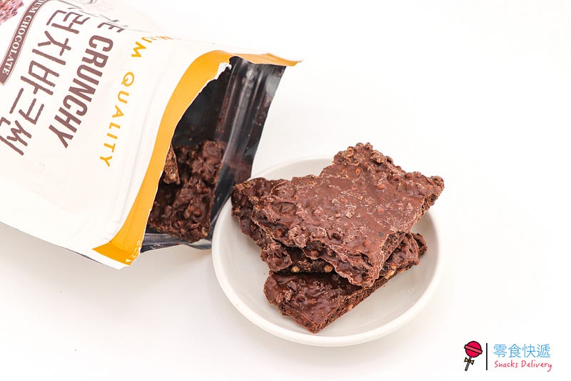 韓國三光薄脆巧克力片🍫 超人氣零食,一口接一口的美味享受!