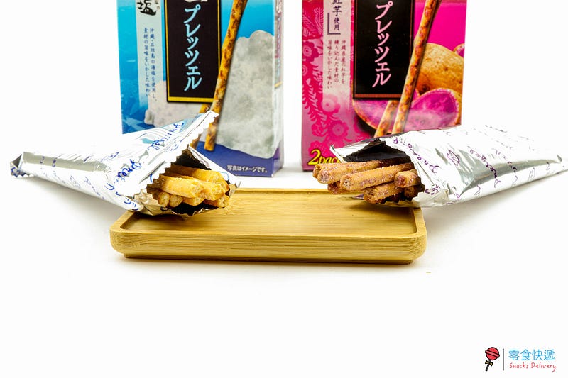 零食小姐開箱🌺沖繩限定 Kabaya 椒鹽餅乾棒