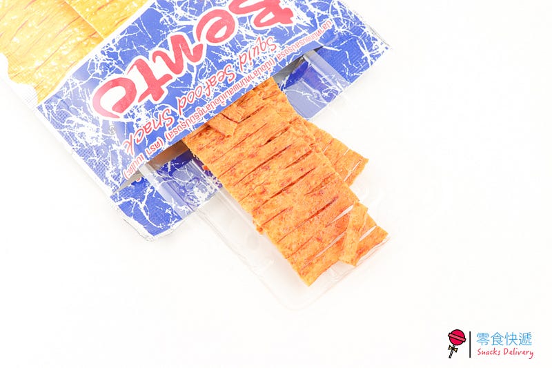 讓嘴跟手都停不下來🦑泰國超人氣Bento魷魚片